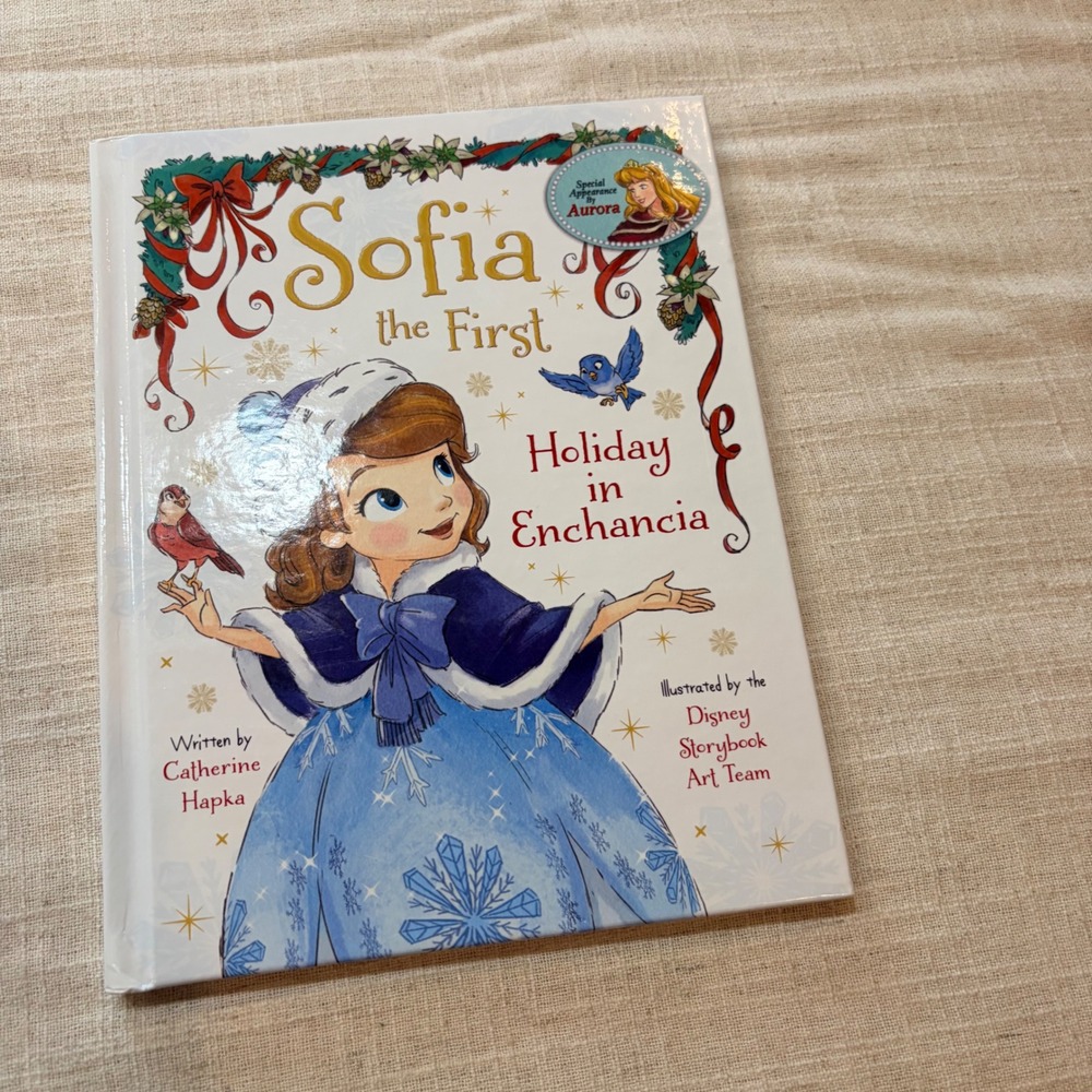 Disney Sofia the First Book Lot Holiday in Enchancia Magical Match Costume Ball - Picture 14 of 16